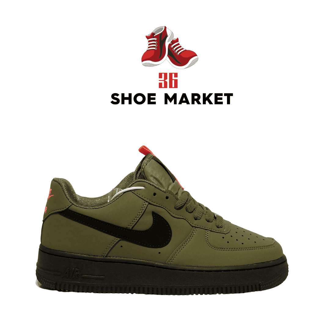 N-ke Ar Force 1 Olive