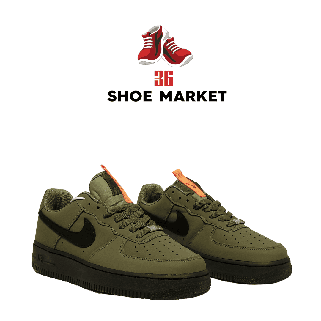 N-ke Ar Force 1 Olive