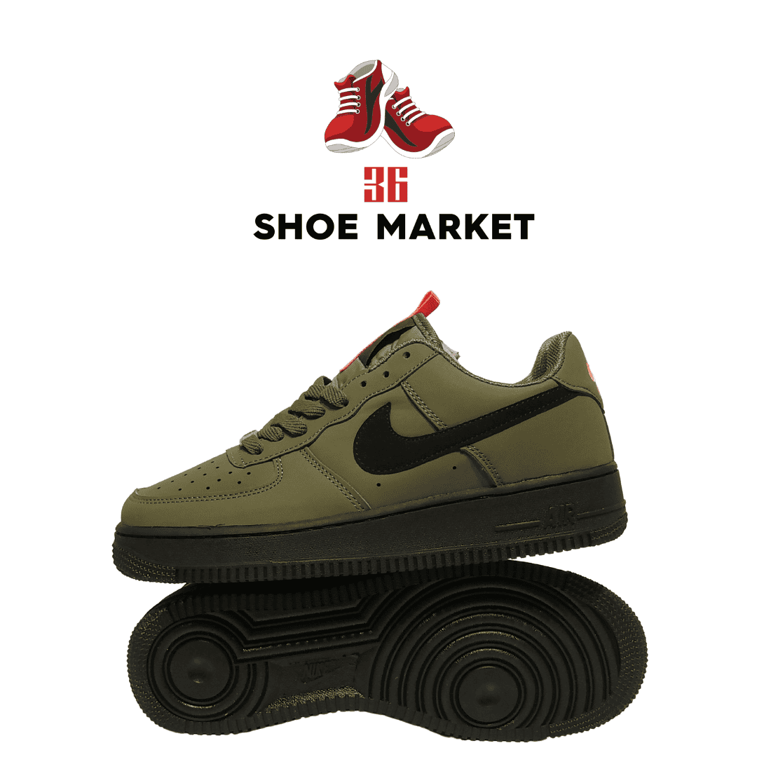 N-ke Ar Force 1 Olive