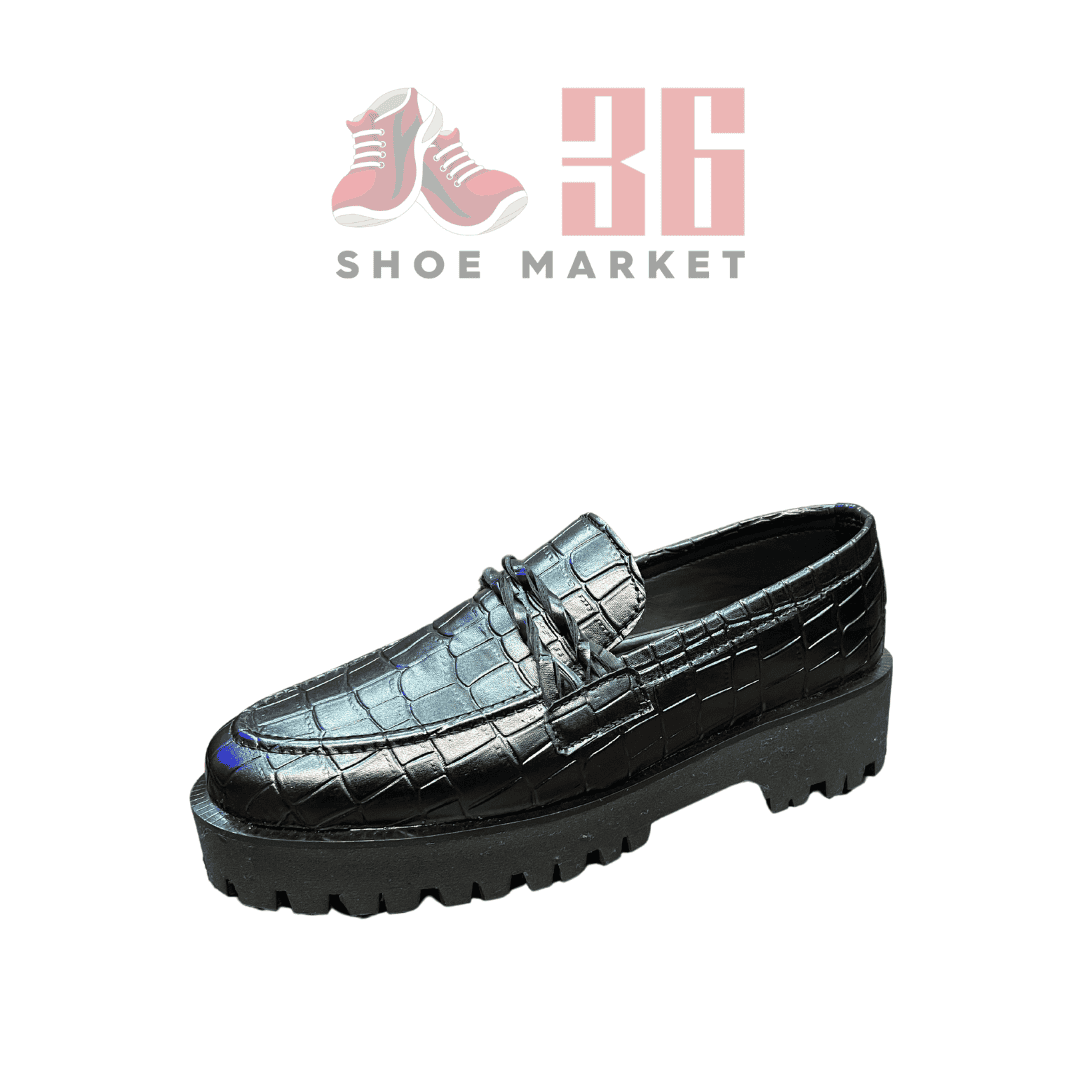 Men Leather Shoes Casual Formal Business Shoes Fashion Retro Shoes Slip-On